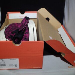 Pink & Black High Top Converse Shoes (NEW)